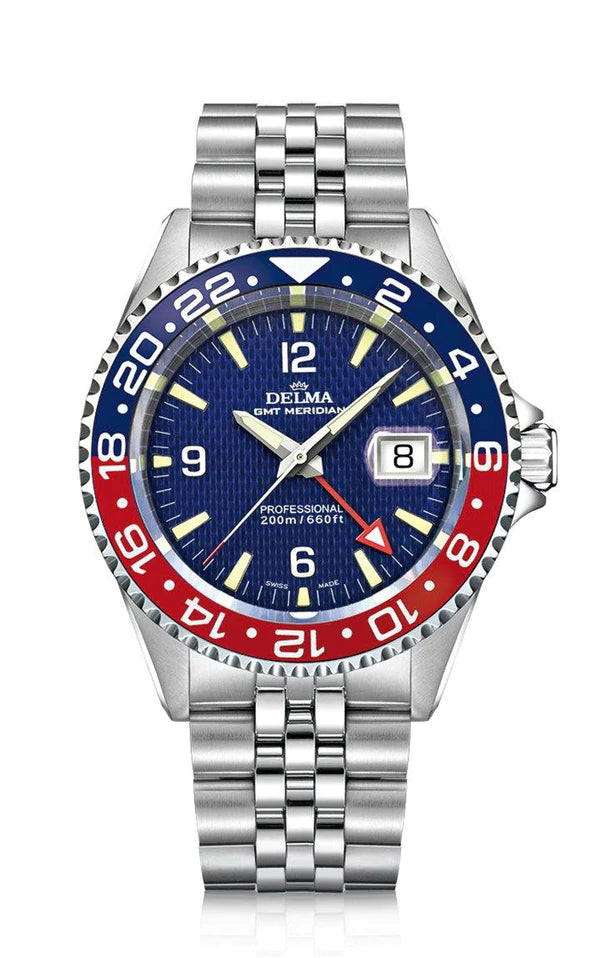 Delma horloge METROHALTE SANTIAGO 41702.648.6P034 Juwelier Holtkamp